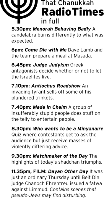 chanukkah-radio-times
